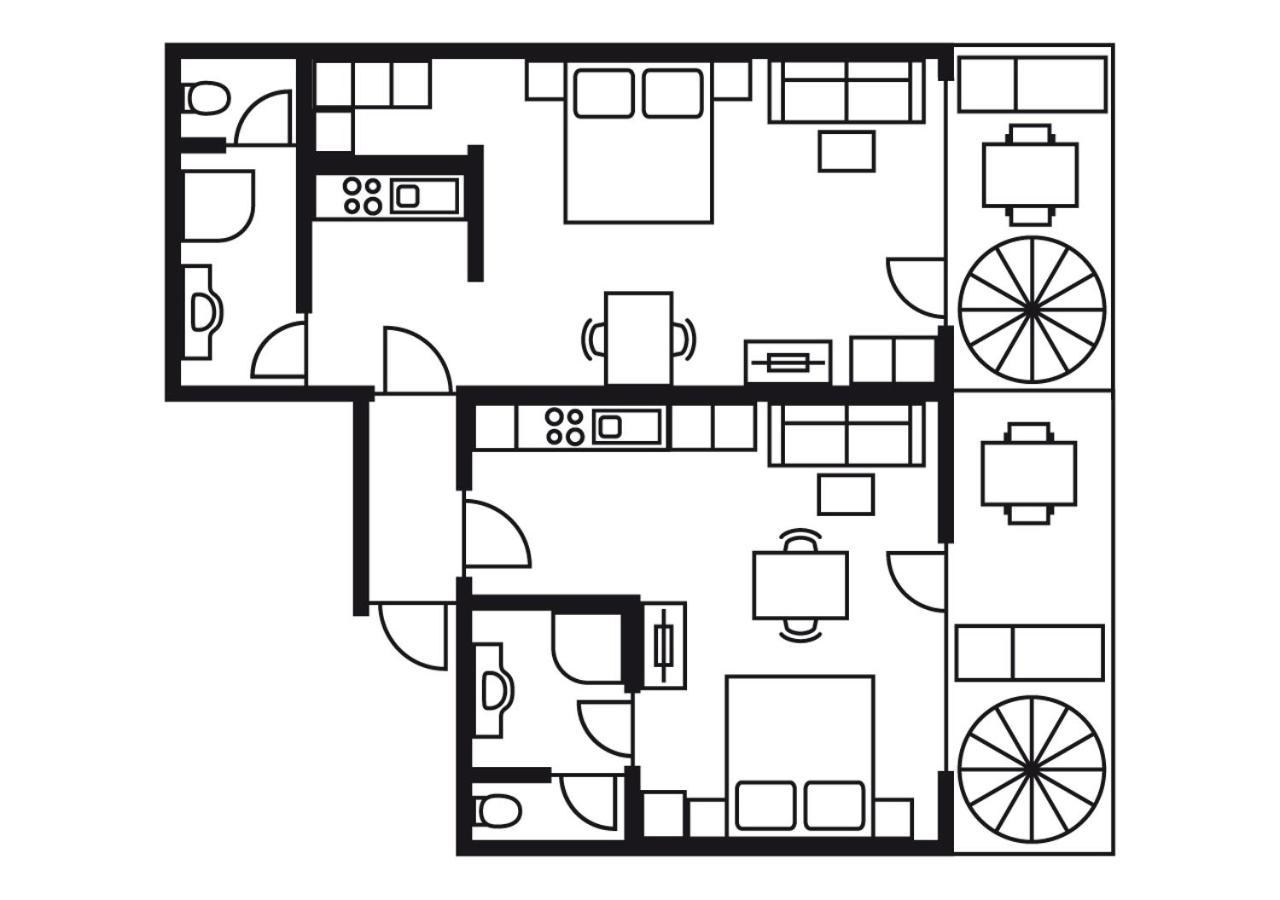 שנה Appartement Tschivon מראה חיצוני תמונה